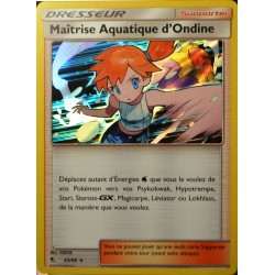 carte Pokémon 63/68 Maitrise Aquatique d'Ondine SL11.5 - Soleil et Lune - Destinées Occultes NEUF FR