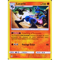 carte Pokémon 117/236 Lucario SL11 - Soleil et Lune - Harmonie des Esprits NEUF FR
