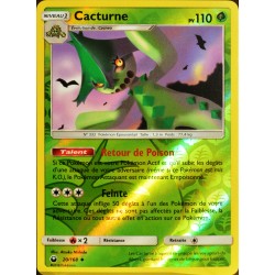 carte Pokémon 20/168 Cacturne - REVERSE SL7 - Soleil et Lune - Tempête Céleste NEUF FR
