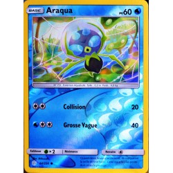carte Pokémon 64/236 Araqua - REVERSE SL12 - Soleil et Lune - Eclipse Cosmique NEUF FR