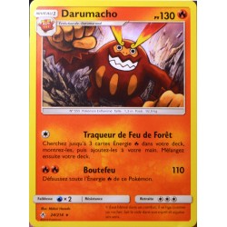 carte Pokémon 24/214 Darumacho SL10 - Soleil et Lune - Alliance Infaillible NEUF FR