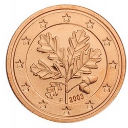 2 CENT Allemagne 2003 F BE 164.200.000 EX.