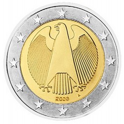 2 EURO Allemagne 2003 A BE 20.470.000 EX.