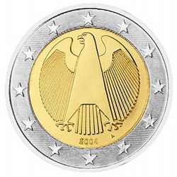 2 EURO Allemagne 2004 A BE 31.570.000 EX.