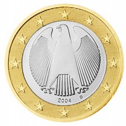 1 EURO Allemagne 2004 D BE 89.260.000 EX.