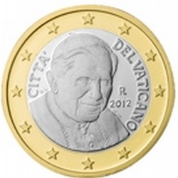 1 EURO VATICAN 2012 BU 85.000  EX.