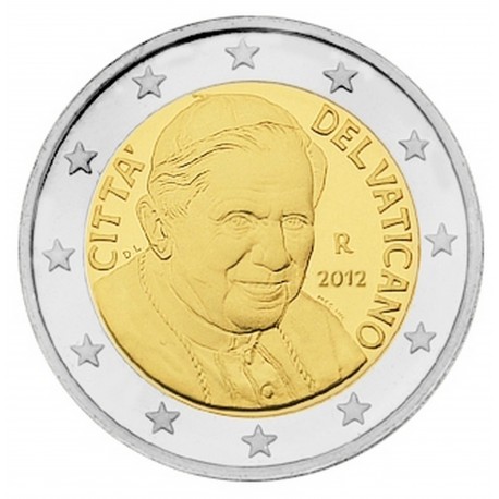 2 EURO VATICAN 2012 BU 85.000  EX.