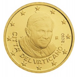 50 CENT VATICAN 2010 BU 94.000  EX.