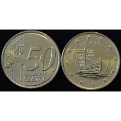50 CENT CHYPRE 2012 UNC 1.000.000 EX.