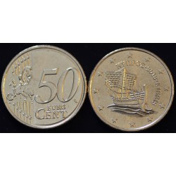 50 CENT CHYPRE 2013 UNC 100.000 EX.