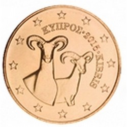 5 CENT CHYPRE 2015 UNC 100.000 EX.