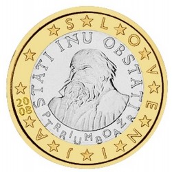 1 EURO SLOVENIE 2008 UNC 148.000  EX.