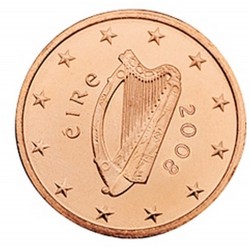 2 CENT Irlande 2008 UNC 35.800.000 EX.