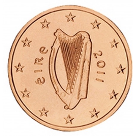 2 CENT Irlande 2011 UNC 4.700.000 EX.