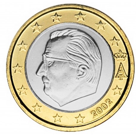 1 EURO BELGIQUE 2002 UNC 84.666.660 EX.