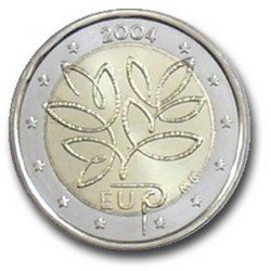Finlande 2 Euro commémorative 2004 Elargissement de l'Union européenne  1.000.000 EX.