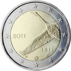 Finlande 2 Euro Commémorative 2011 - 200 ans de la Banque de Finlande  1.500.000 EX.