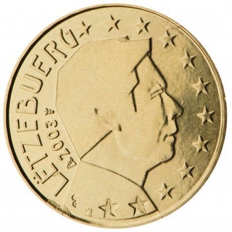 10 CENT Luxembourg 2003 BU 1.600.000 EX.