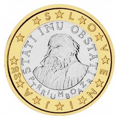 1 EURO SLOVENIE 2009 BU 100.000 EX.