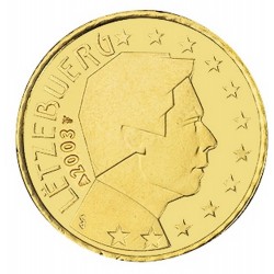 50 CENT Luxembourg 2003 BU 2.600.000 EX.