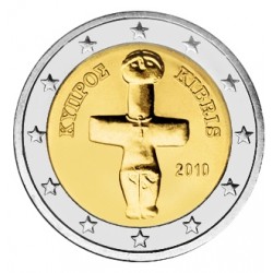 2 EURO CHYPRE 2010 BU 200.000 EX.