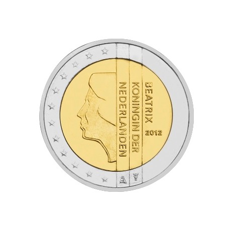 2 EURO PAYS-BAS 2012 BU 200.000 EX.