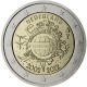 Pays-Bas 2 Euro commémorative 2012 - Dix ans de billets et pièces en euros  3.500.000 EX.