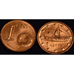 1 CENT Grèce 2004 UNC 50.000.000 EX.