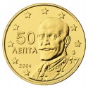 50 CENT Grèce 2004 UNC 500.000 EX.