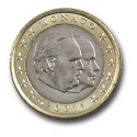 1 EURO MONACO 2001  994.600 EX.
