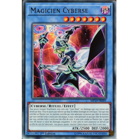 carte YU-GI-OH MP19-FR095 Magicien Cyberse Rare NEUF FR