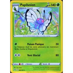 carte Pokémon 3/192 Papilusion EB02 - Epée et Bouclier - Clash des Rebelles NEUF FR