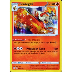 carte Pokémon 24/189 Brasegali EB03 - Epée et Bouclier - Ténèbres Embrasées NEUF FR