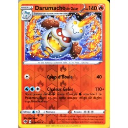 carte Pokémon 28/189 Darumacho de Galar - Reverse EB03 - Epée et Bouclier - Ténèbres Embrasées NEUF FR