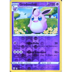 carte Pokémon 68/189 Grodoudou - Reverse EB03 - Epée et Bouclier - Ténèbres Embrasées NEUF FR
