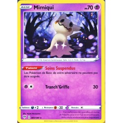 carte Pokémon 81/189 Mimiqui EB03 - Epée et Bouclier - Ténèbres Embrasées NEUF FR