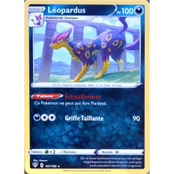 carte Pokémon 107/189 Léopardus EB03 - Epée et Bouclier - Ténèbres Embrasées NEUF FR