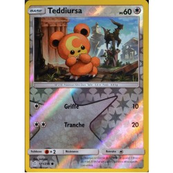 carte Pokémon 171/236 Teddiursa - Reverse SL12 - Soleil et Lune - Eclipse Cosmique NEUF FR
