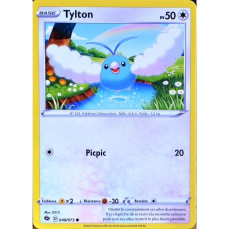 carte Pokémon 048/073 Tylton ● EB3.5 La Voie du Maître NEUF FR