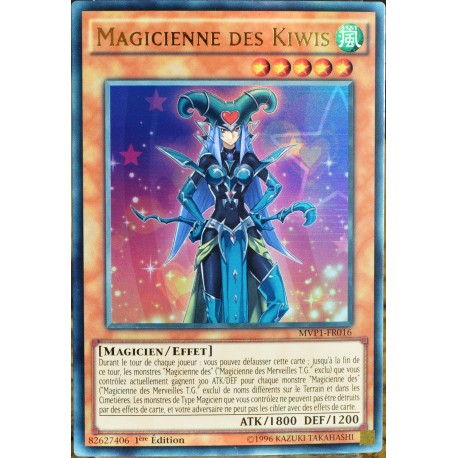 carte YU-GI-OH MVP1-FR016 Magicienne des Kiwis Ultra Rare NEUF FR