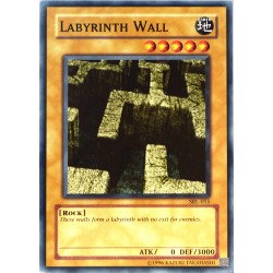 carte YU-GI-OH SRL-EN055 Labyrinth Wall Common NEUF FR
