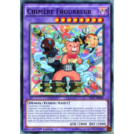 carte YU-GI-OH SP17-FR039 Chimère Frourreur (Frightfur Chimera) - Commune NEUF FR