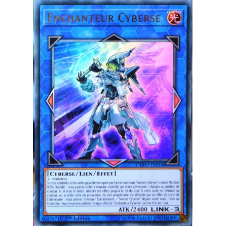 carte YU-GI-OH DUPO-FR014 Enchanteur Cyberse (Cyberse Enchanter) - Ultra Rare NEUF FR