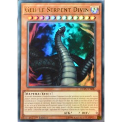 carte YU-GI-OH DUPO-FR047 Geh le Serpent Divin (Divine Serpent Geh) - Ultra Rare NEUF FR