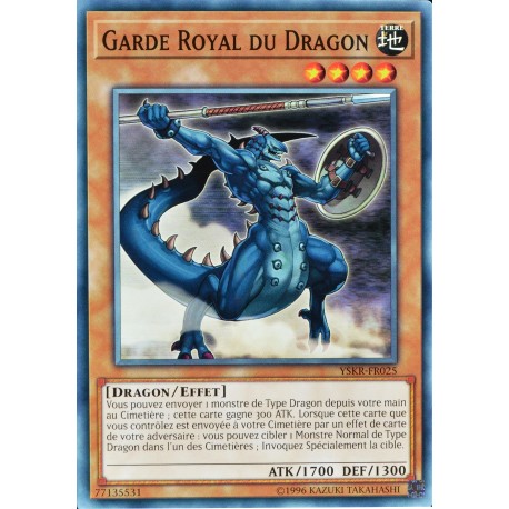 carte YU-GI-OH YSKR-FR025 Garde Royal Du Dragon (Vanguard of the Dragon) - Commune NEUF FR
