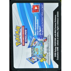 carte Pokémon FRLUCGX JCC Pokémon code online Coffret Lucario-GX Codes NEUF FR
