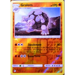 carte Pokémon 35/68 Grolem - REVERSE SL11.5 - Soleil et Lune - Destinées Occultes NEUF FR
