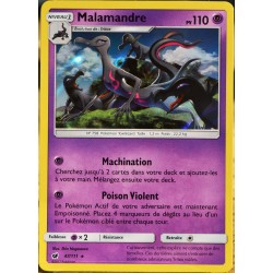 carte Pokémon 47/111 Malamandre 110 PV - HOLO SL4 - Soleil et Lune - Invasion Carmin NEUF FR