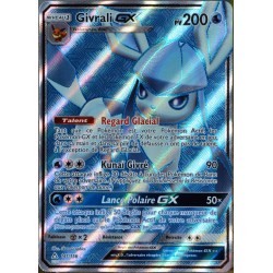 carte Pokémon 141/156 Givrali GX SL5 - Soleil et Lune - Ultra Prisme NEUF FR