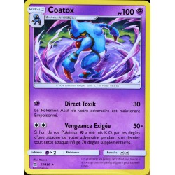 carte Pokémon 57/156 Coatox SL5 - Soleil et Lune - Ultra Prisme NEUF FR